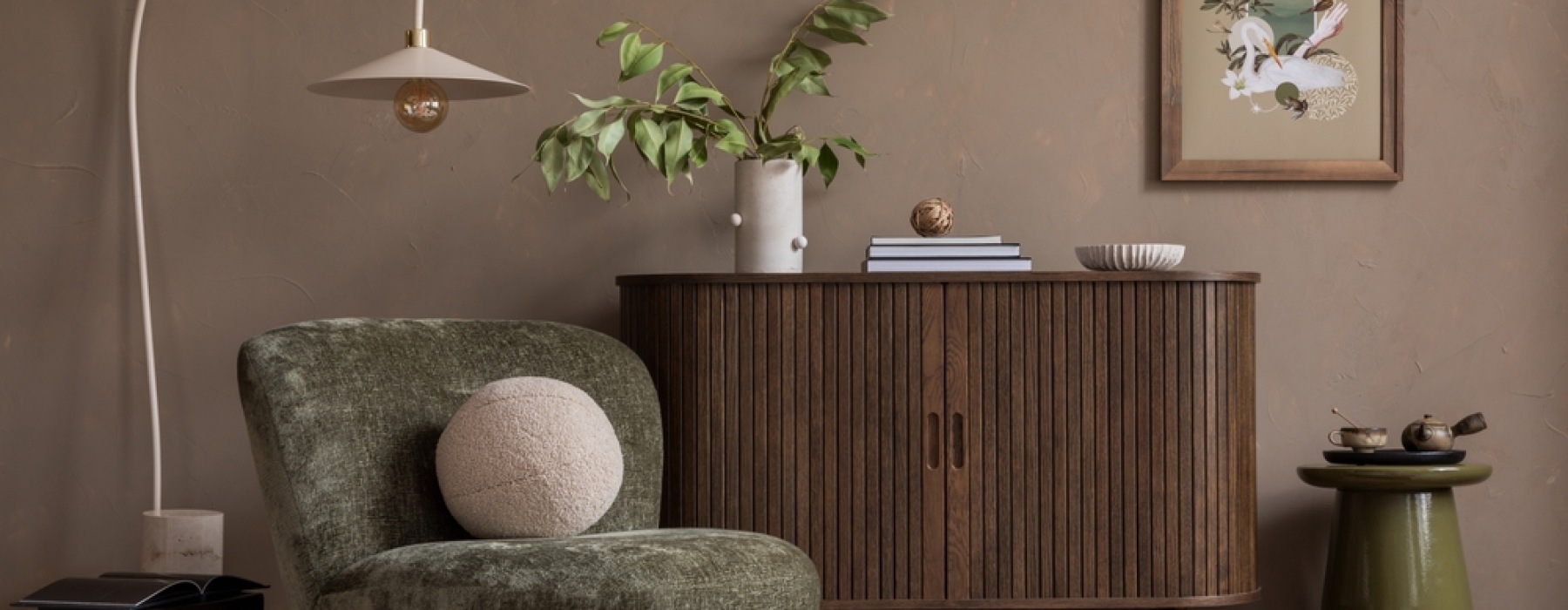 Modern decor in a smaller space