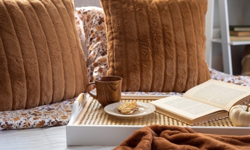 September Blog Cozy corner with pillows