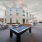billiards table in spacious clubhouse