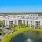 aerial shot of The Pearl at Founder's Square